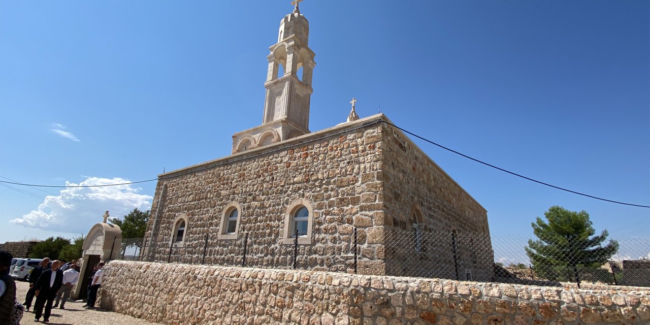 Restore Edilen 1700 Yıllık Meryem Ana Kilisesi, Kutsama Ayiniyle Yeniden İbadete Açıldı