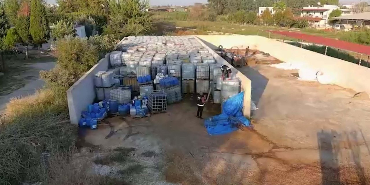 İzmir'de 705 Bin Litre Karışımlı Akaryakıt Ele Geçirildi