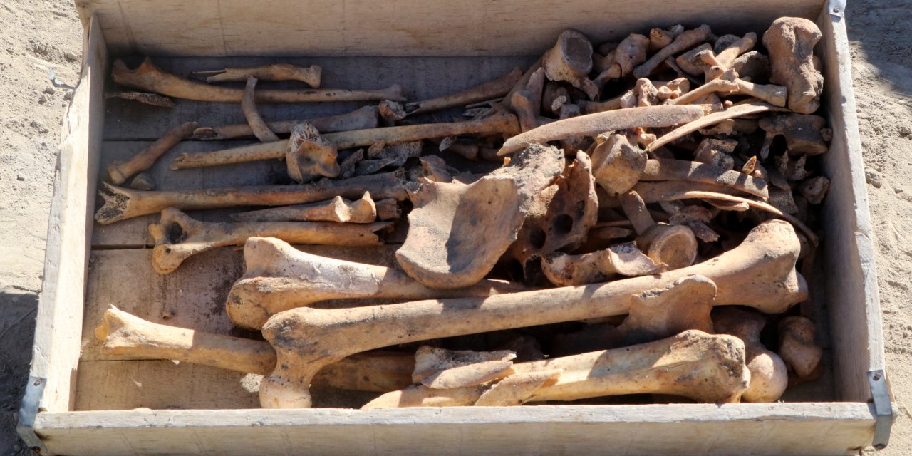 Burdur'daki Hacılar Höyüğü'nde 5 Bin Yıllık İskelet Bulundu