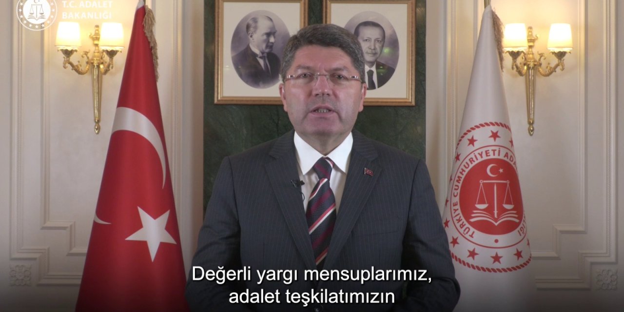 Bakan Tunç'tan, Yeni Adli Yıl Mesajı