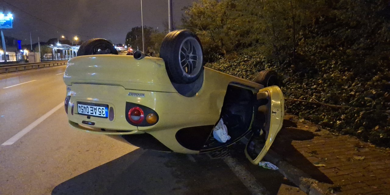 Bursa'da Otomobil Takla Attı: 4 Yaralı