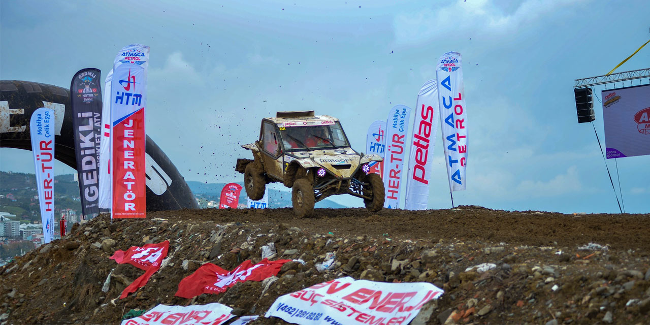 Trabzon'da Off-Road Yarışları nefes kesti