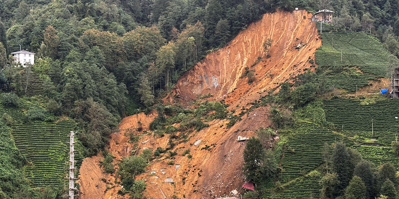 Rize Valiliği, vatandaşları heyelan ve su baskınlarına karşı uyardı