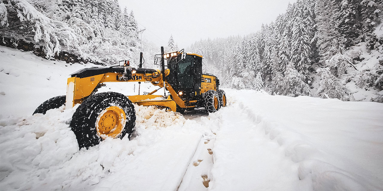 Rize’de 30 Köye Ulaşım Sağlanamıyor