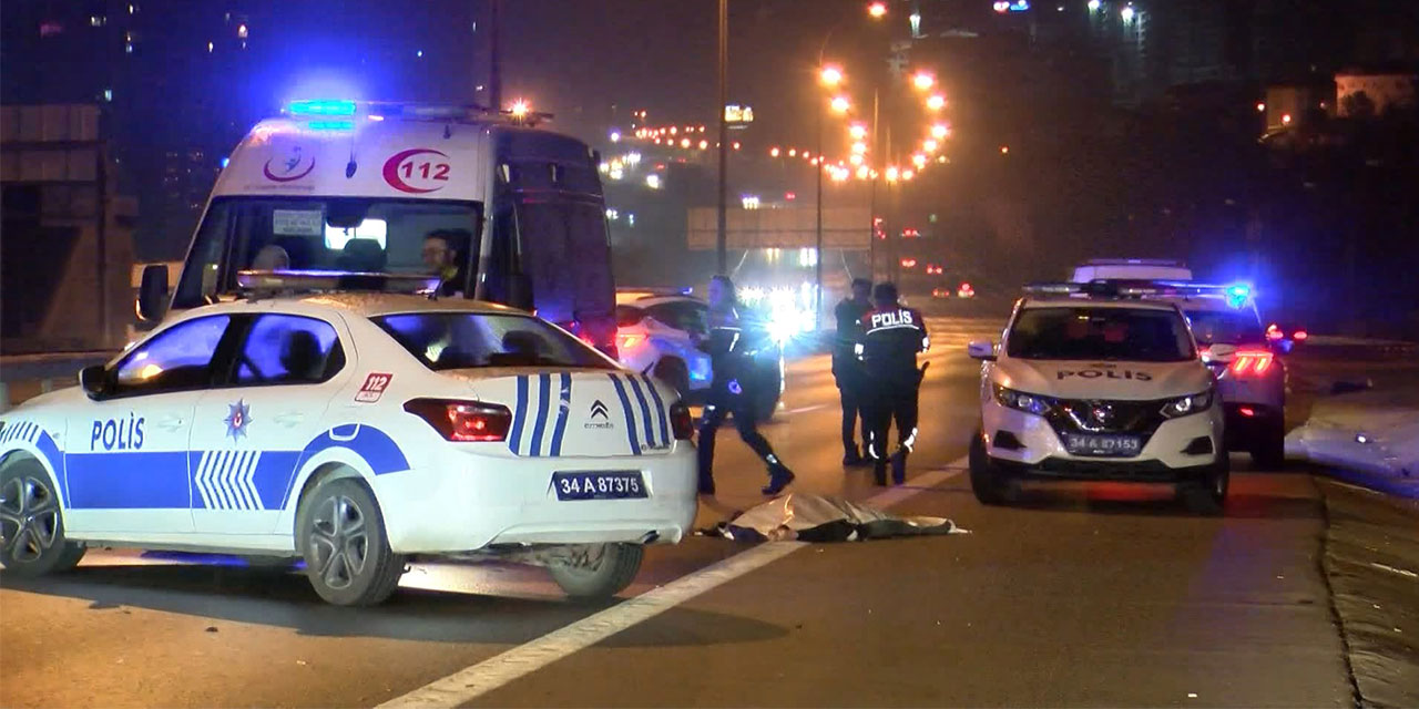 Kağıthane TEM Otoyolu’nda motosiklet kazası: 2 ölü