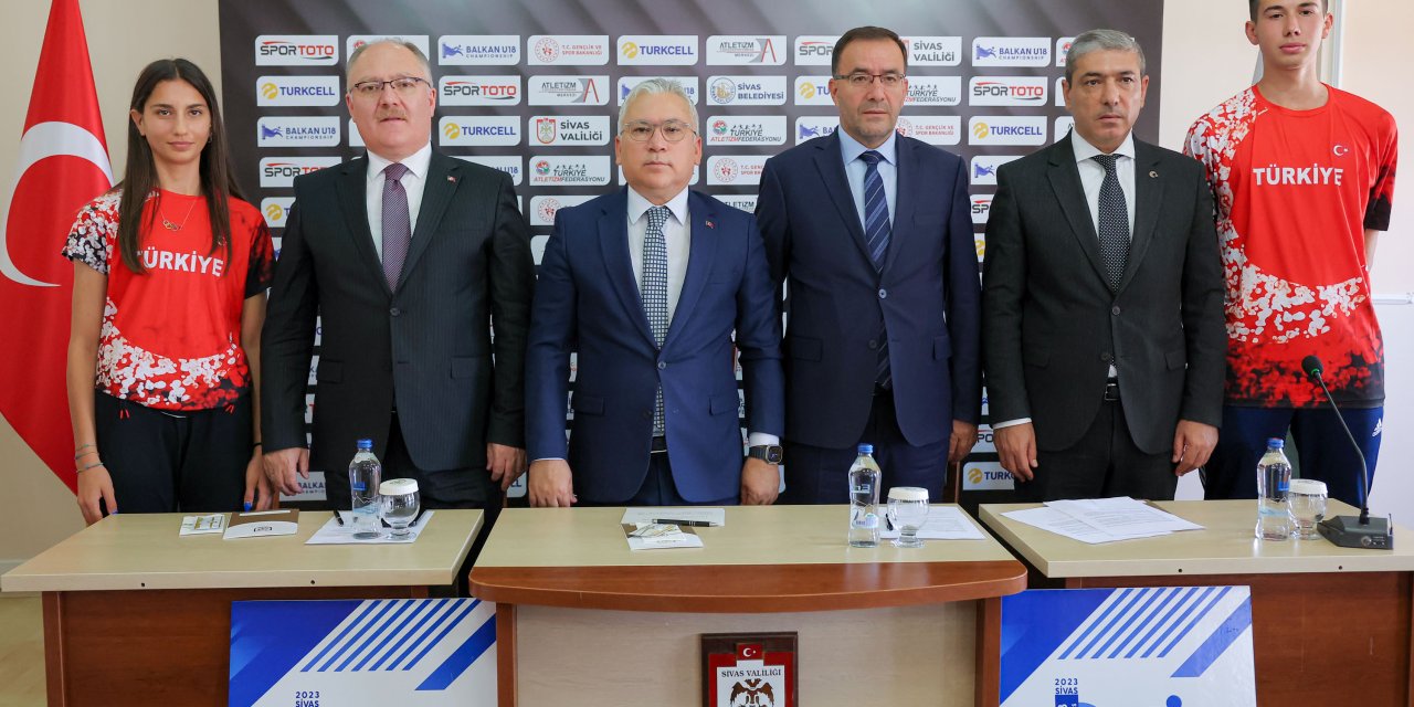 20'nci Balkan U18 Atletizm Şampiyonası Yarın Sivas'ta Başlıyor