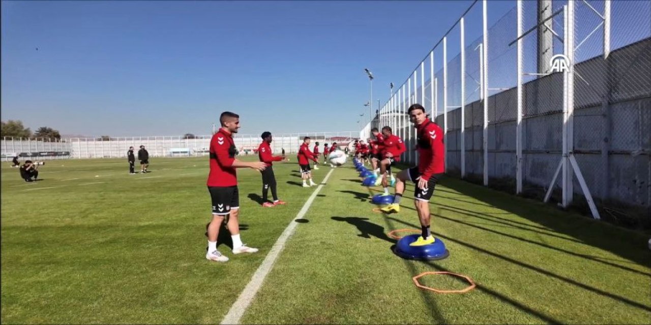 Sivasspor, Çaykur Rizespor maçının hazırlıklarını sürdürdü