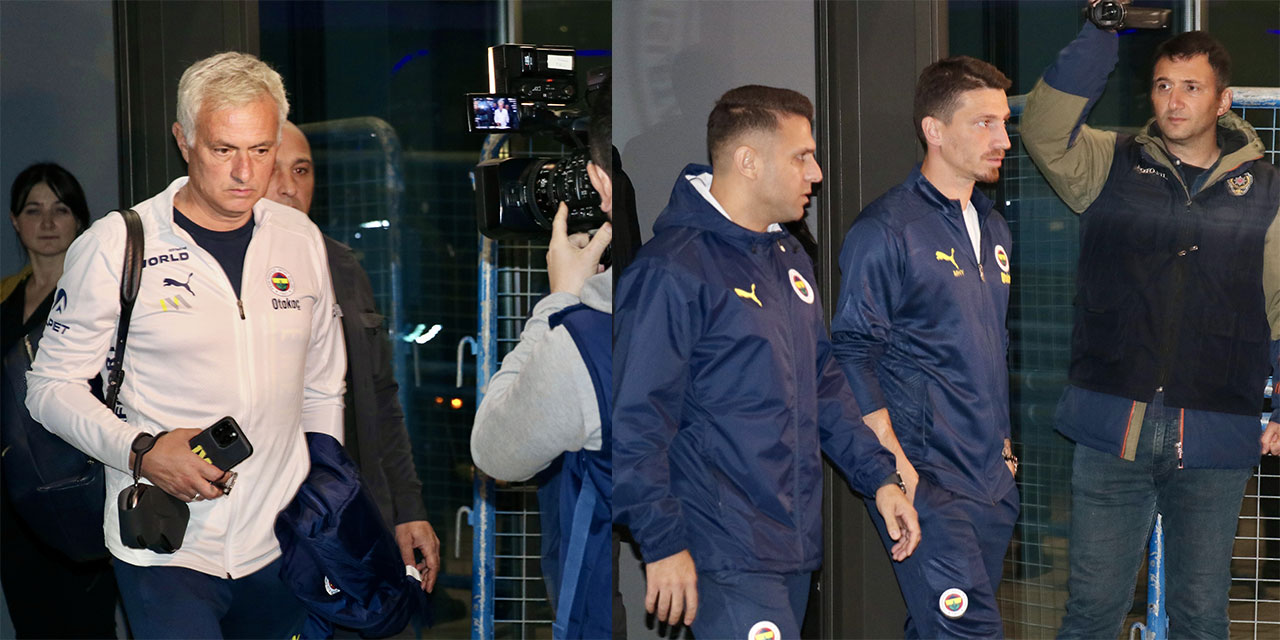 Fenerbahçe kafilesi, Trabzon'a geldi