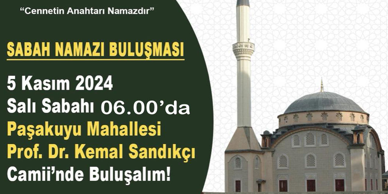 Rize'de Sabah Namazıyla Huzura Davet