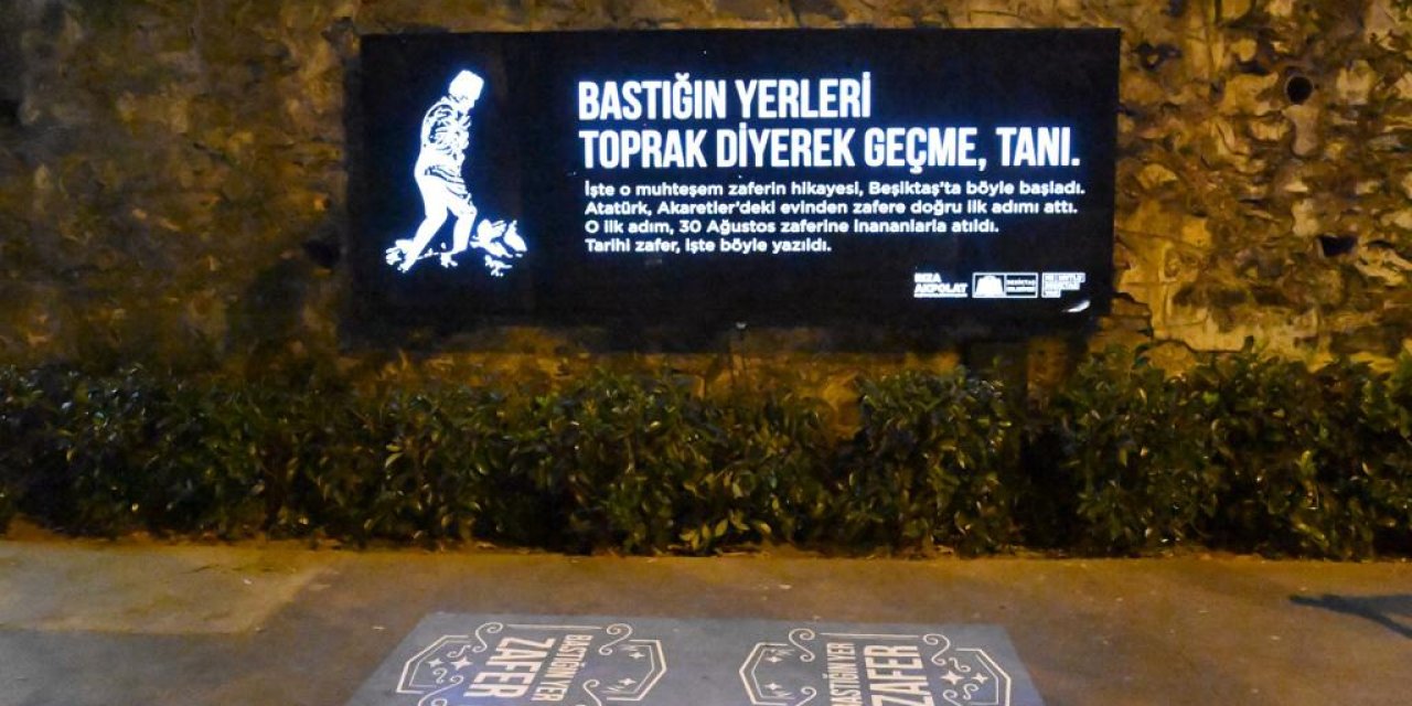Beşiktaş Belediyesi'nden 'Bastığın Yer Zafer' Projesi