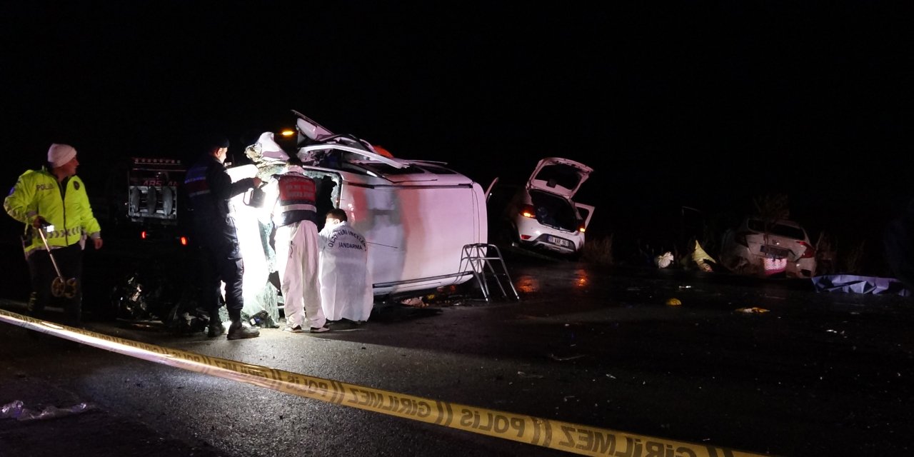 Burdur'da zincirleme kaza: 1 ölü, 7 yaralı