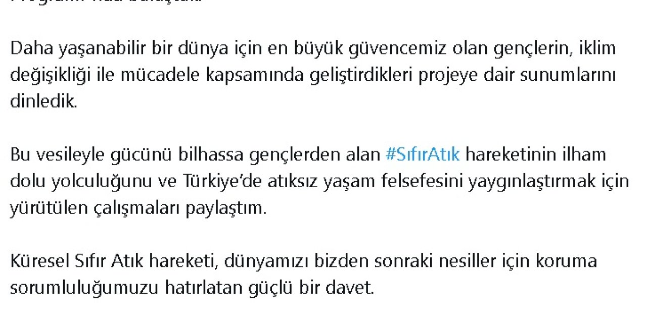 Emine Erdoğan, Cop29'da İklim Gönüllüsü Gençlerle Bir Araya Geldi (2)