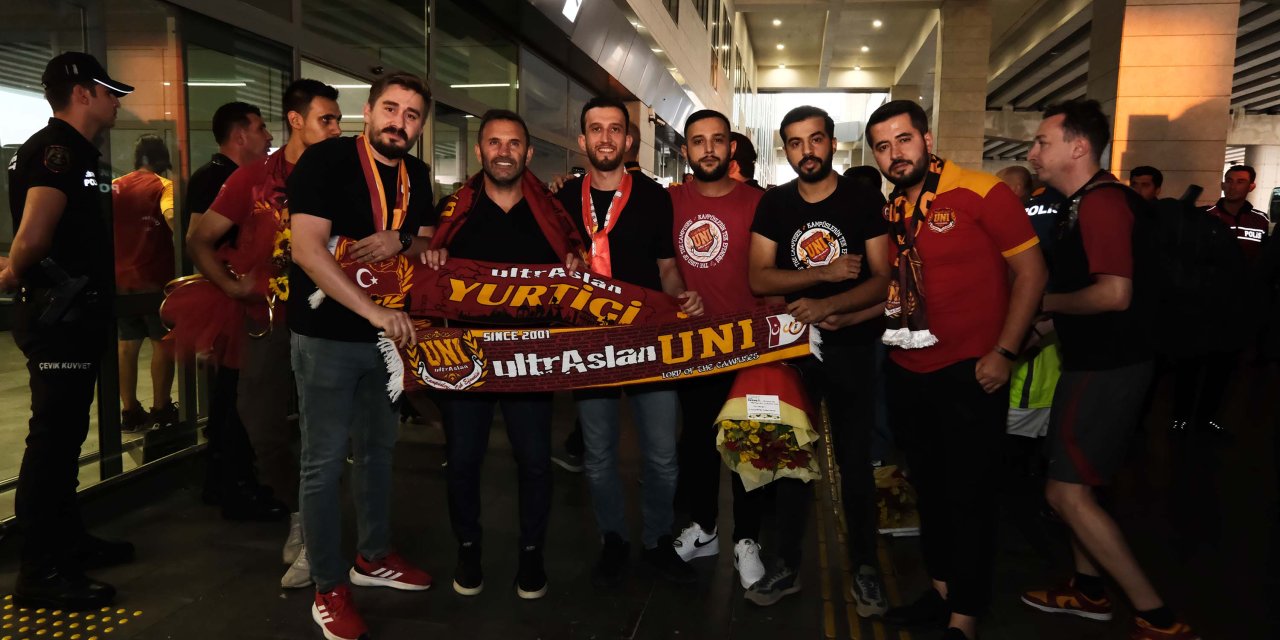 Galatasaray Kafilesi Gaziantep'te