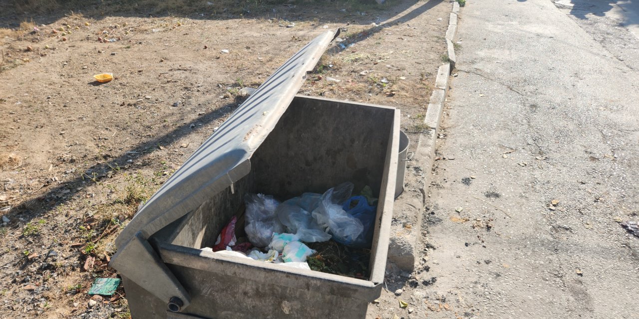 Çöp konteynerinde yastık kılıfına sarılı bulunan bebek tedaviye alındı