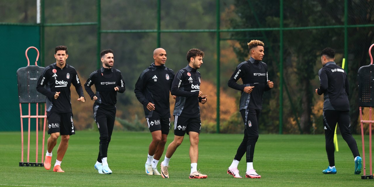 Beşiktaş'ta Göztepe maçının hazırlıkları sürüyor