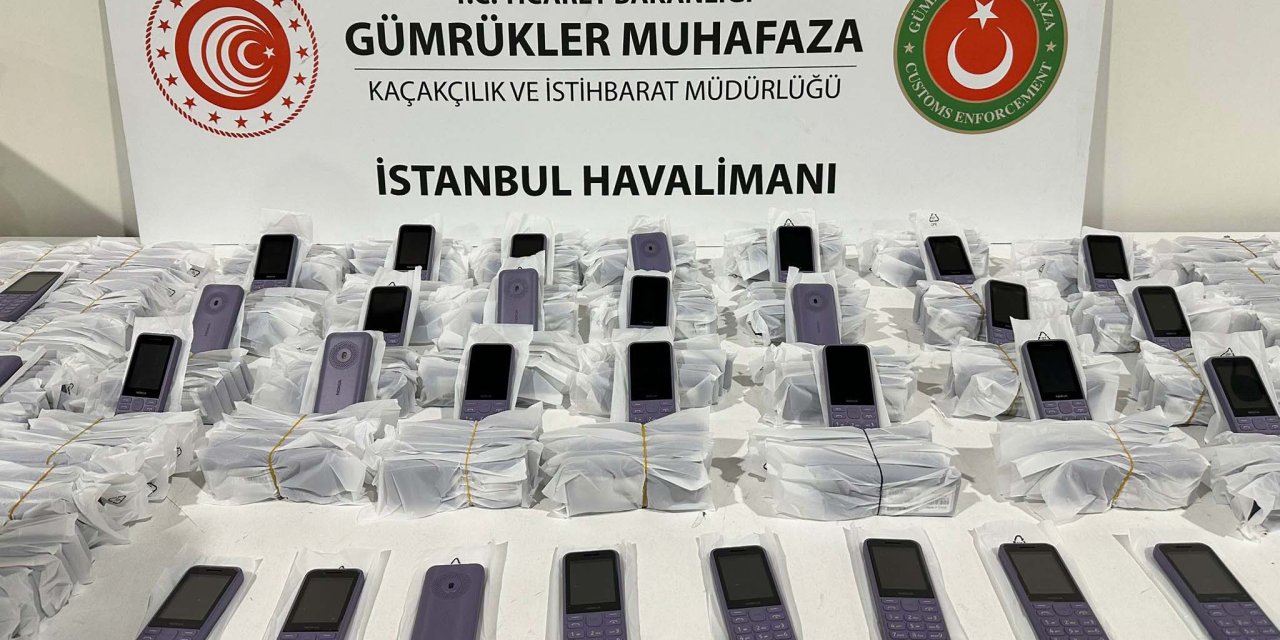 İstanbul-İstanbul Havalimanı'nda kaçakçıların etiket oyununu gümrük ekipleri bozdu