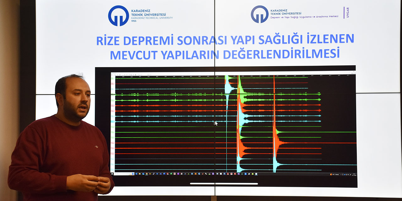 KTÜ Deprem ve Yapı Sağlığı Uygulama ve Araştırma Merkezi Müdürü: Rize'deki deprem bölgedeki önemli yapılarda hasar oluşturmadı