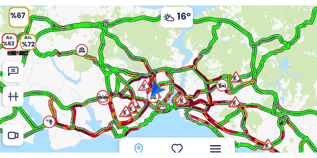 İstanbul- İstanbul'da Haftanın İlk İş Gününde Trafik Yoğunluğu