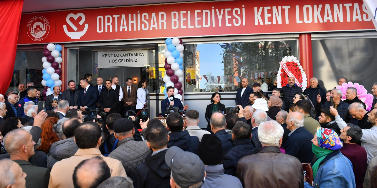 Trabzon ikinci Kent Lokantasına kavuştu, ilk gün yemekler ücretsiz dağıtıldı