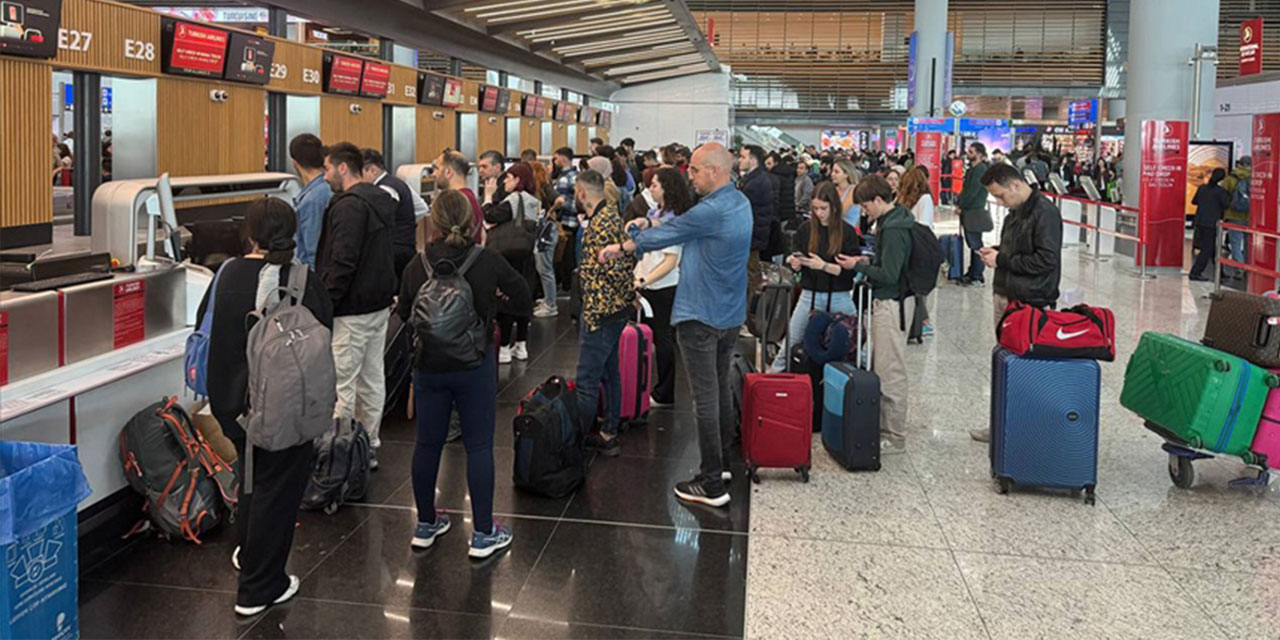 İstanbul'da beklenen olumsuz hava koşulları nedeniyle yarınki uçuşların bir kısmı yapılamayacak