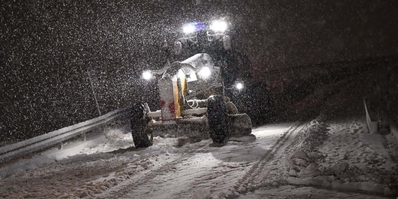 Malatya'da Eğitim- Öğretime 1 Gün 'Kar' Arası