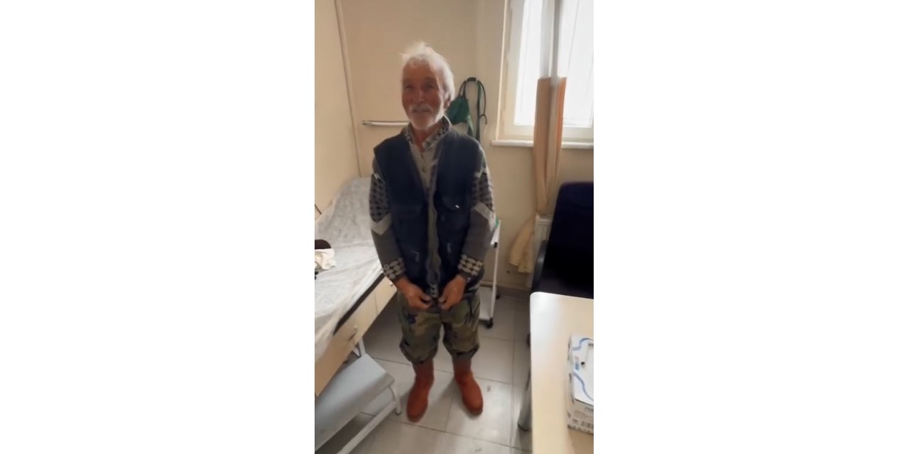 Yaylada mahsur kalan çobana 24 saat sonra ulaşıldı