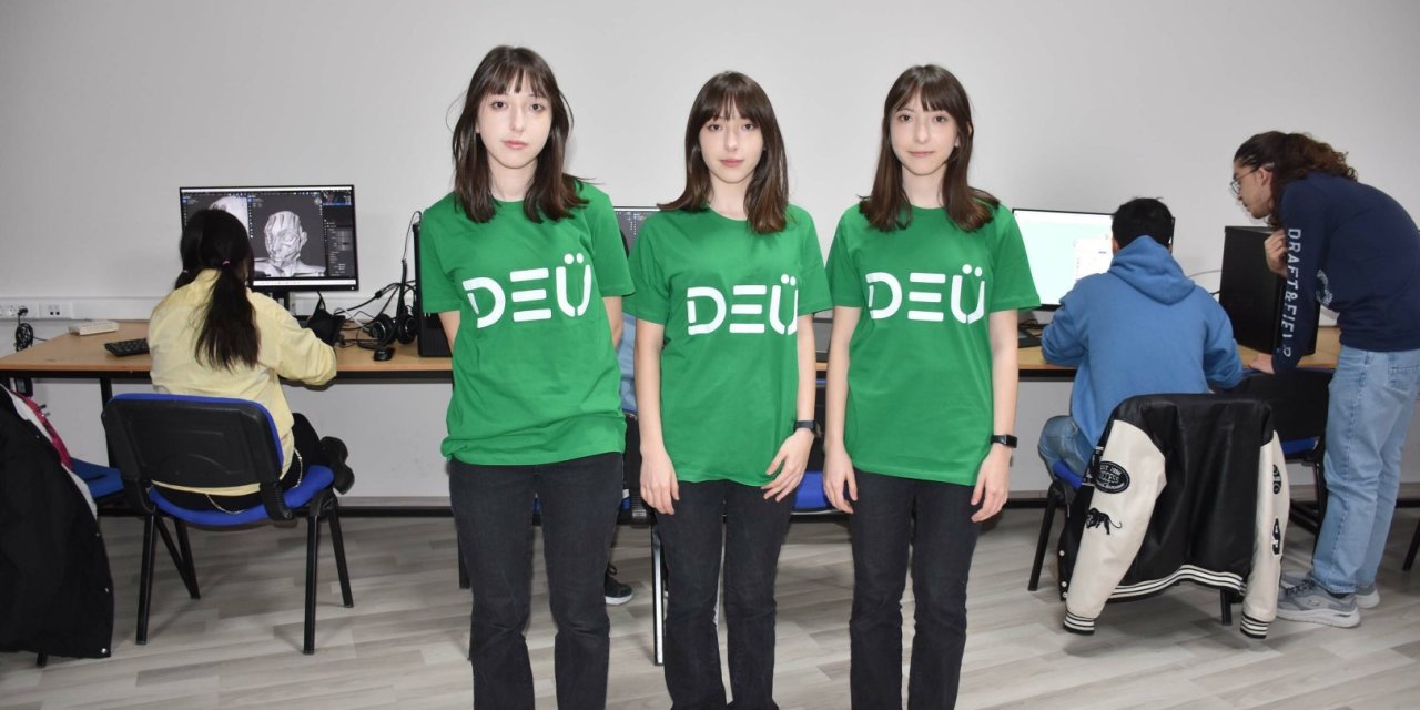 Tek Yumurta Üçüzleri Özel Yetenek Sınavıyla Hayallerindeki Okulu Kazandı