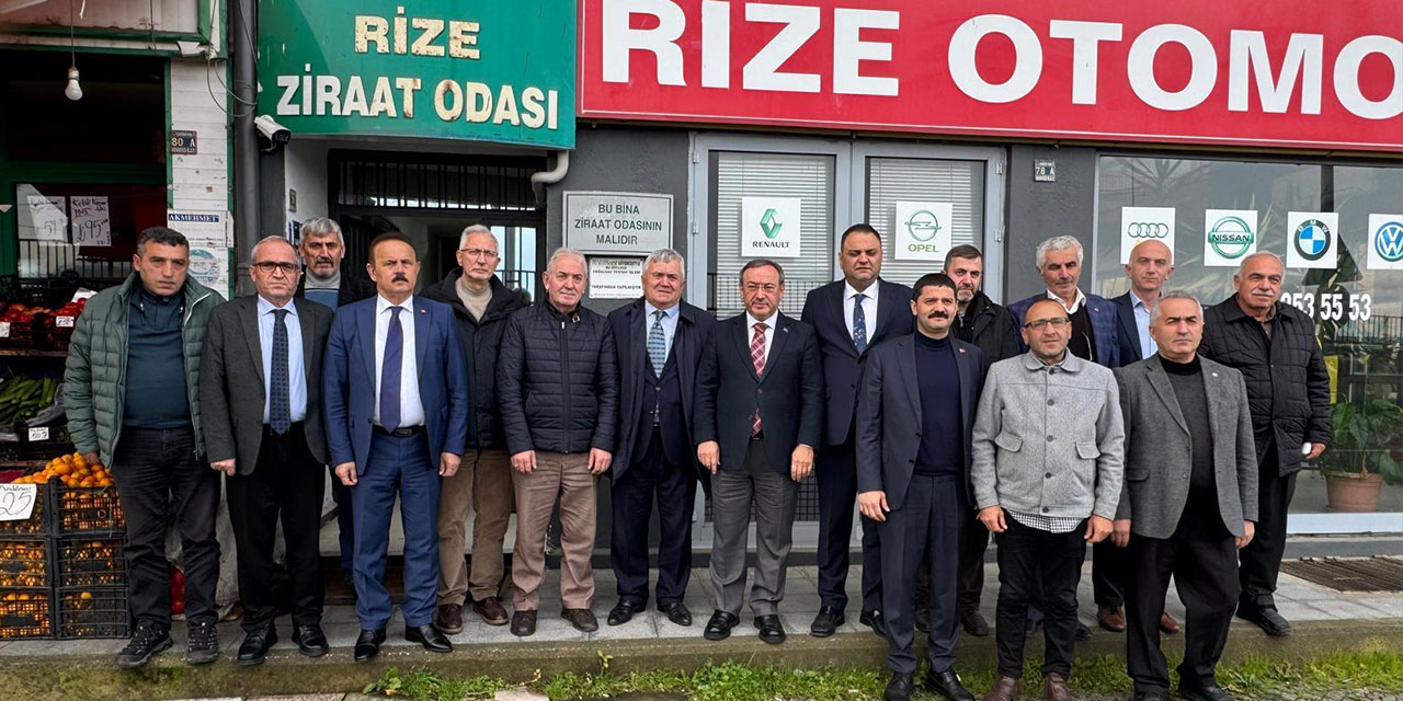 ÇAYKUR Genel Müdürü Alim, Ziraat Odalarıyla İstişare Toplantısında Buluştu