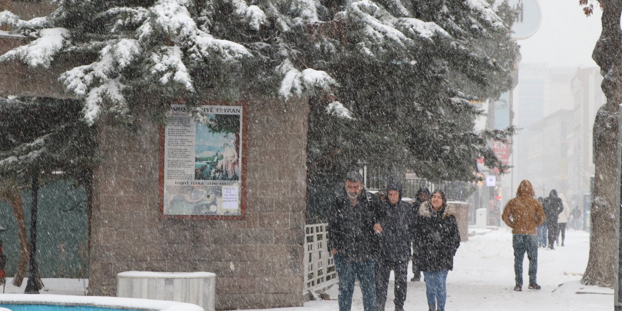 Van'ın Bahçesaray İle Bitlis Merkez Ve 4 İlçesinde Eğitime Kar Engeli
