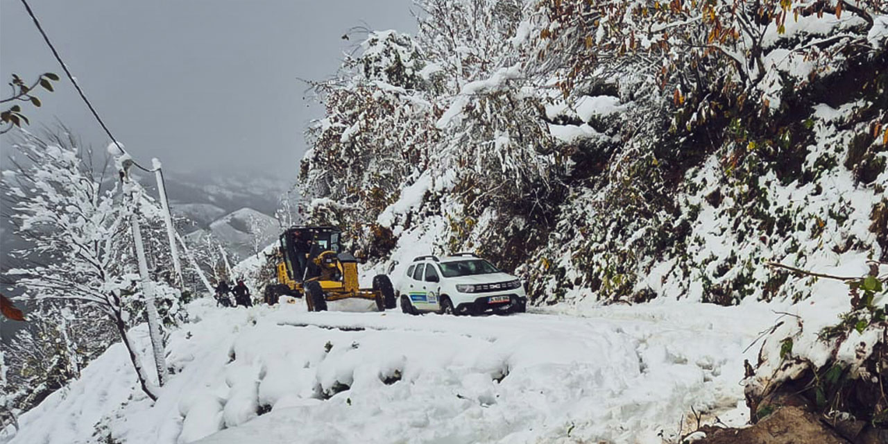Rize’de 41 Köy Yolu Ulaşıma Açıldı