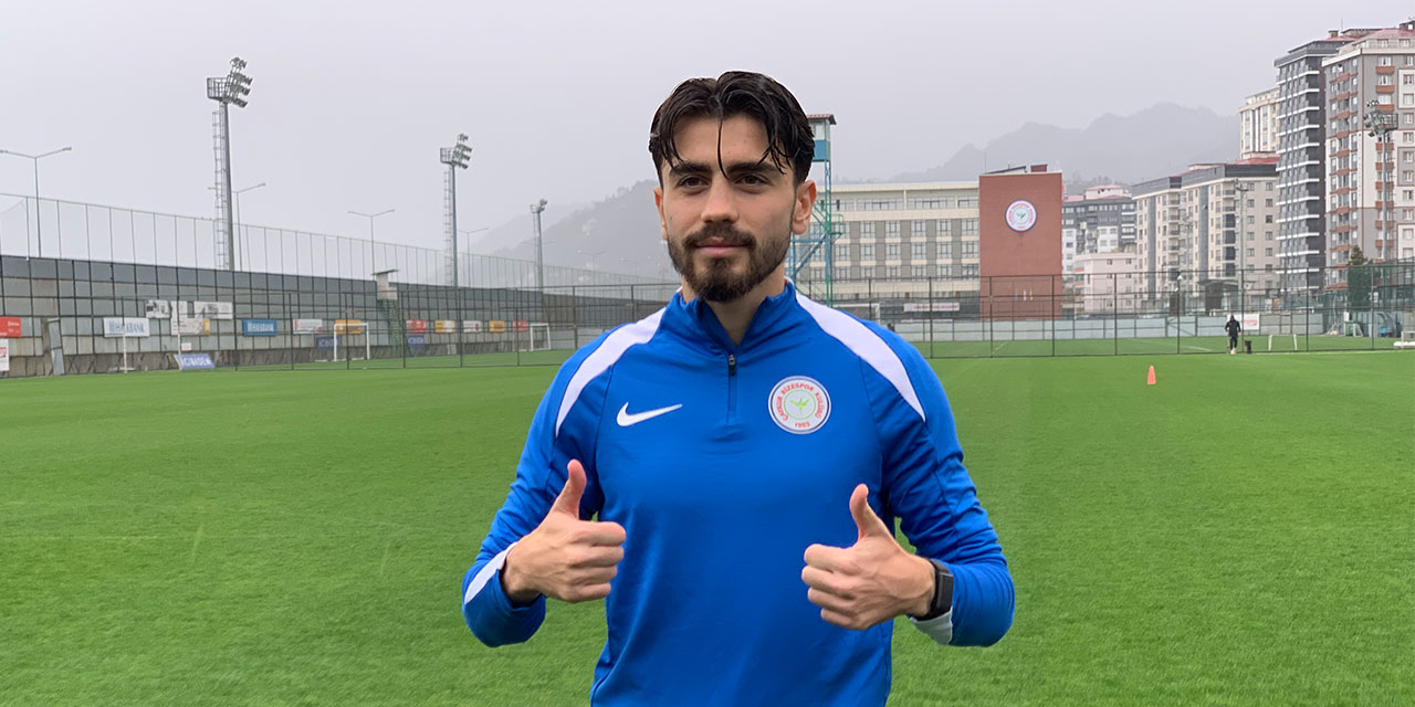 Çaykur Rizesporlu Muhammet Taha Şahin: Seriyi sürdürmek istiyoruz