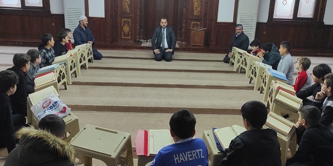 Rize’de 7-10 Yaş Grubu Kur’an Kurslarına Yoğun İlgi