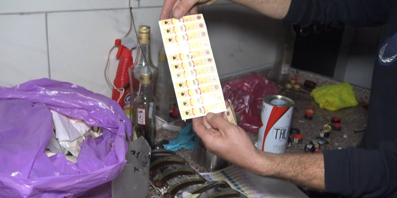 İstanbul- Avcılar'da sahte içki imalathane baskın: 25 litre etil alkol ele geçirildi
