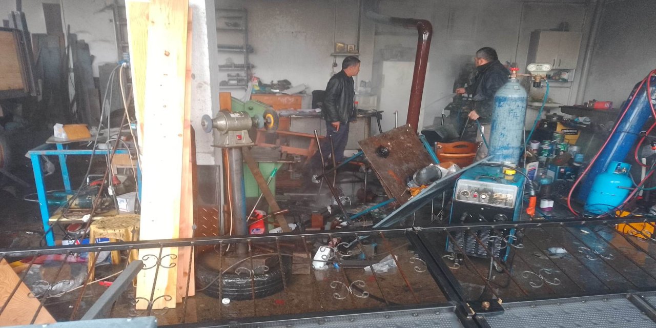 Amasya’da sobaya tiner döken stajyer 5 lise öğrencisi yaralandı