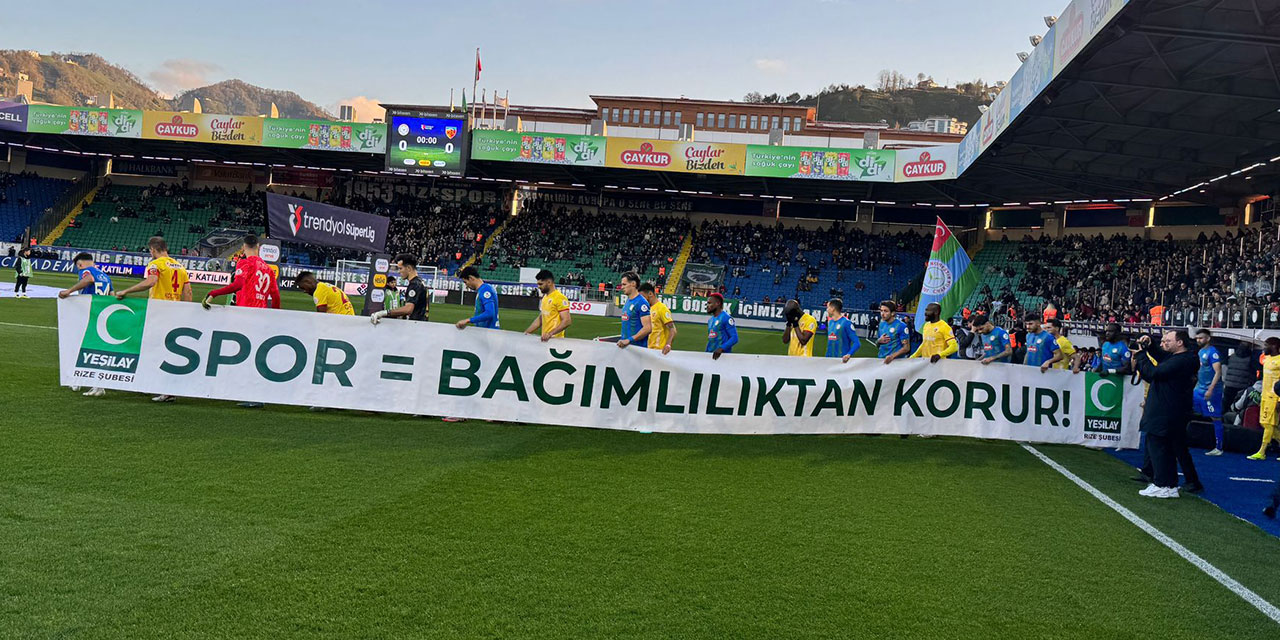 Rize'de Spor, Bağımlılıkla Mücadelede Birleştiriyor