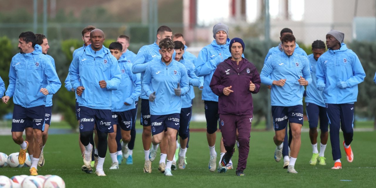 Trabzonspor’da Kasımpaşa mesaisi başladı