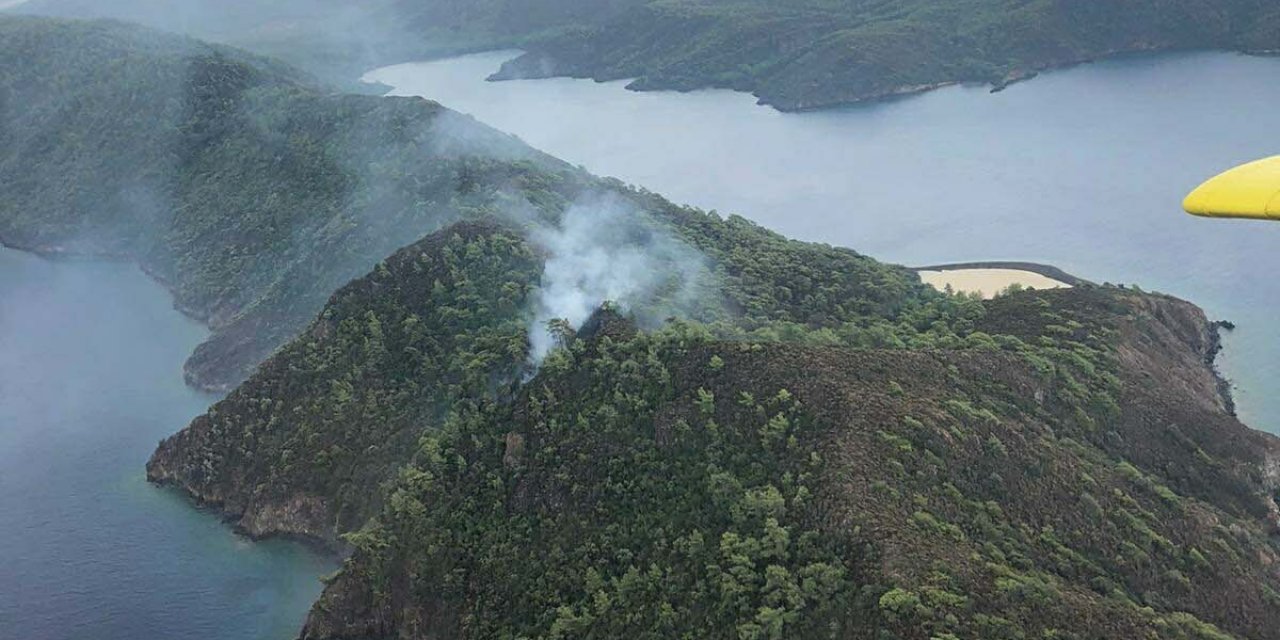 Marmaris'te Orman Yangını