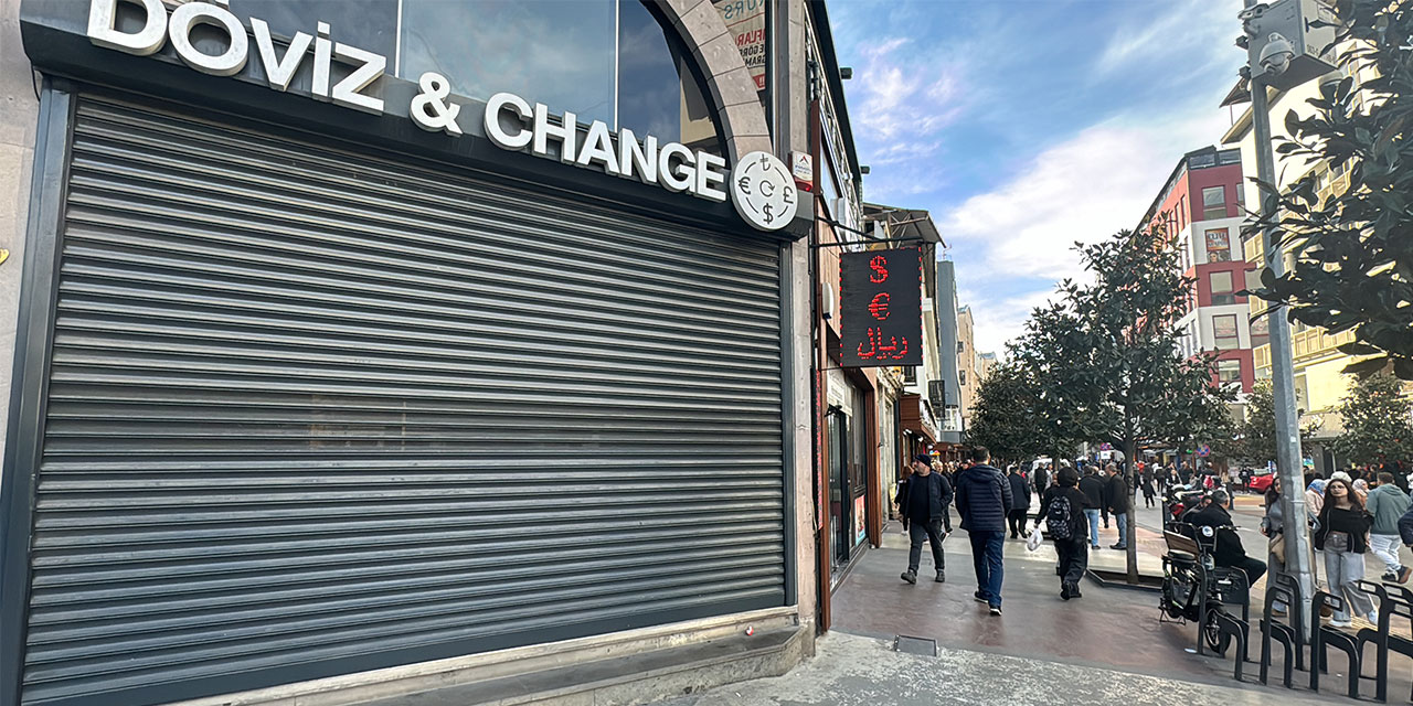 Trabzon'da döviz bürosu soyuldu