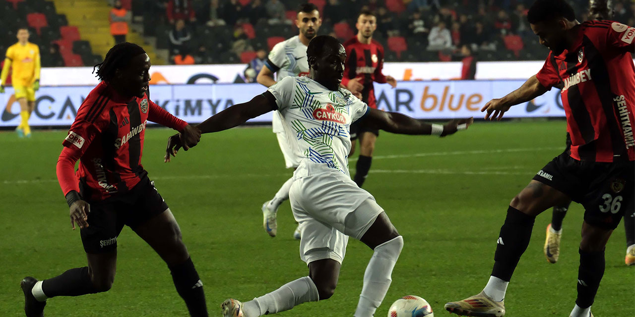 Çaykur Rizespor’un Galibiyet Serisi Gaziantep’te Sona Erdi