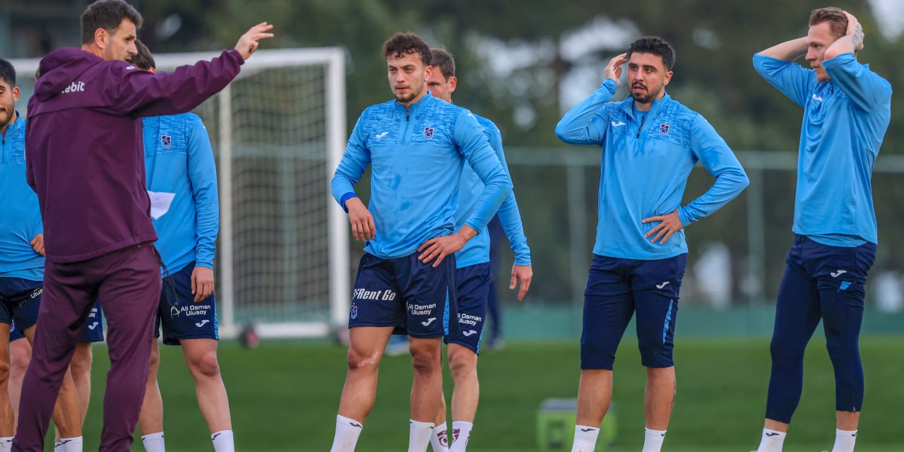 Trabzonspor’da Galatasaray maçı hazırlıkları sürüyor
