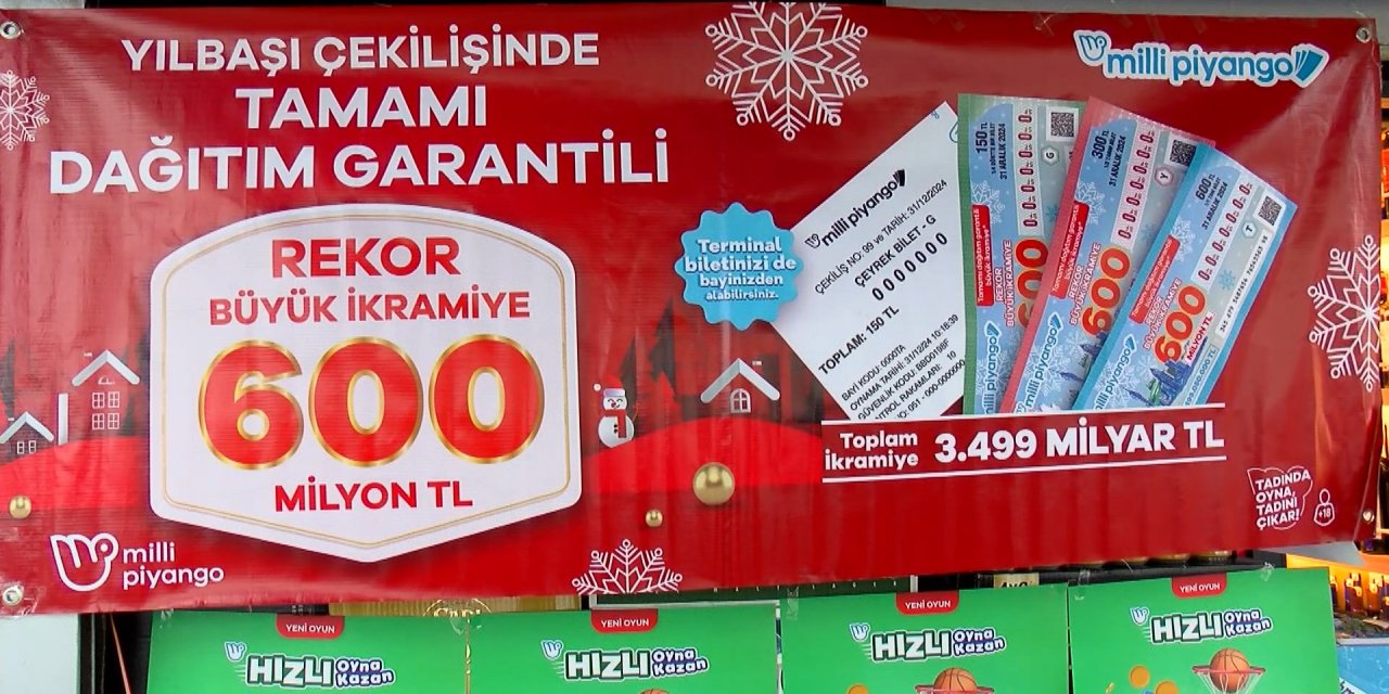 Süper Loto’da 6 bilen bir talihli 87 milyon TL'lik büyük ikramiyeyi kazandı