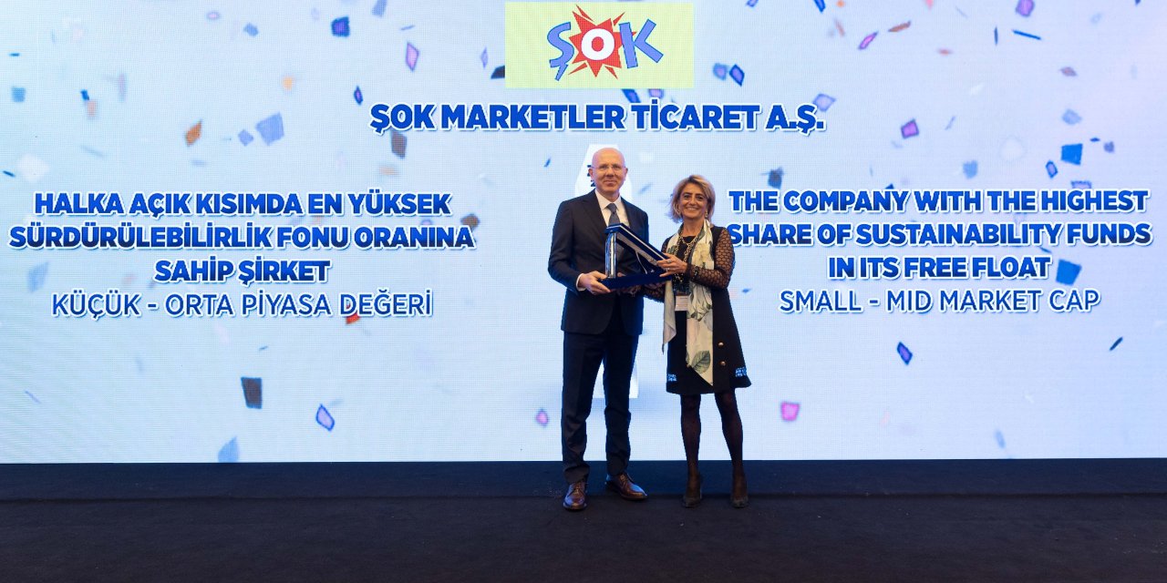 ŞOK Marketler, Yatırımcı İlişkileri Zirvesi’nde ödül aldı
