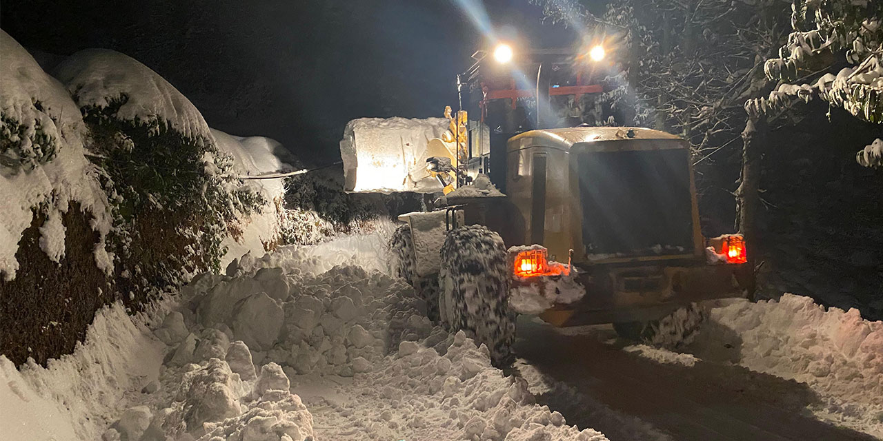 Rize'de Yaşam Normale Dönüyor: 123 Köy Yolu Ulaşıma Açıldı