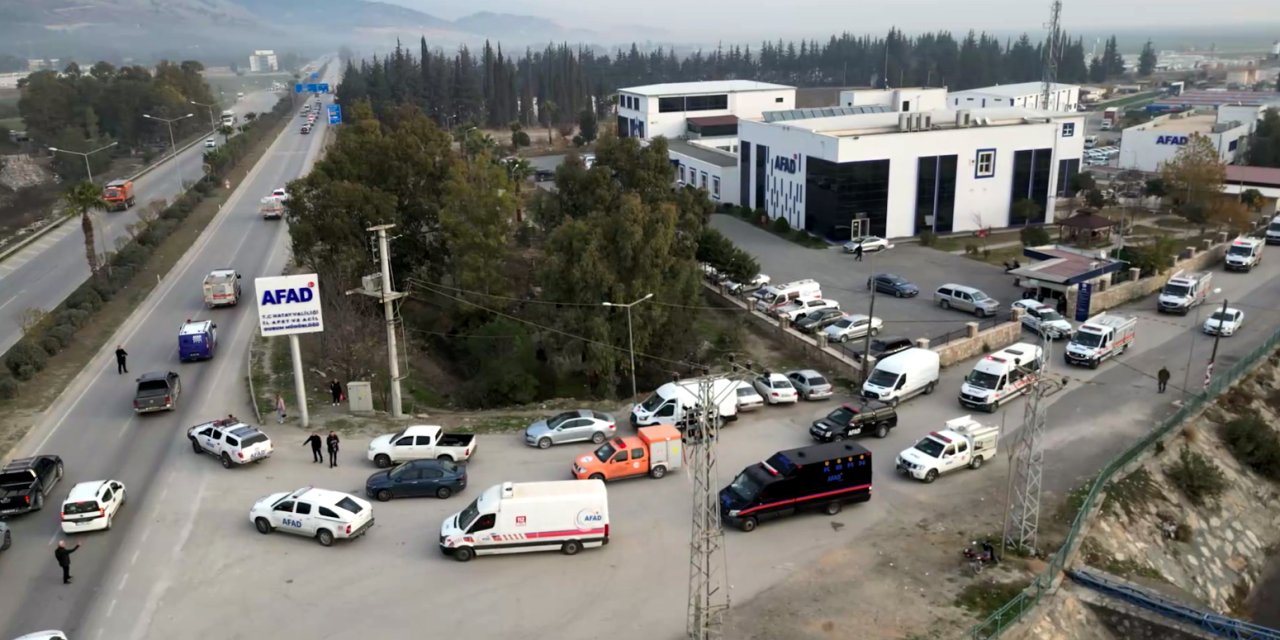 Afad'dan Sednaya Hapishanesi'nde Arama Kurtarma Çalışması