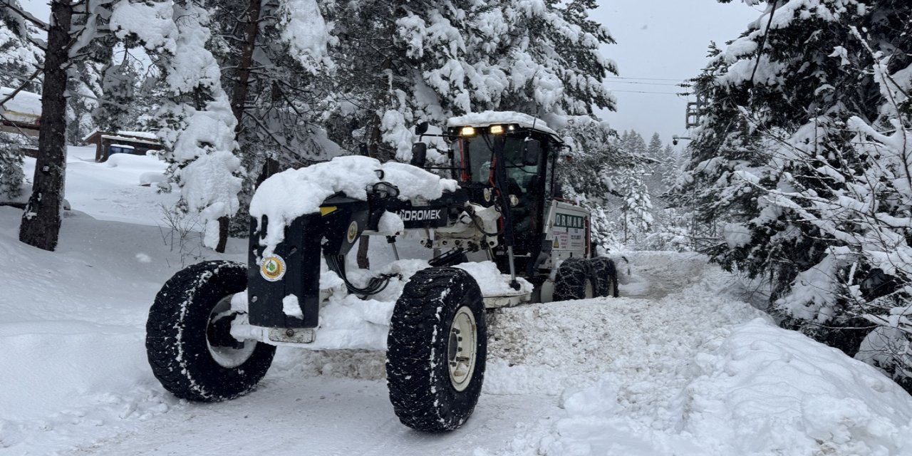 Artvin'de 47 köy yolunu ulaşıma açma çalışmaları sürüyor