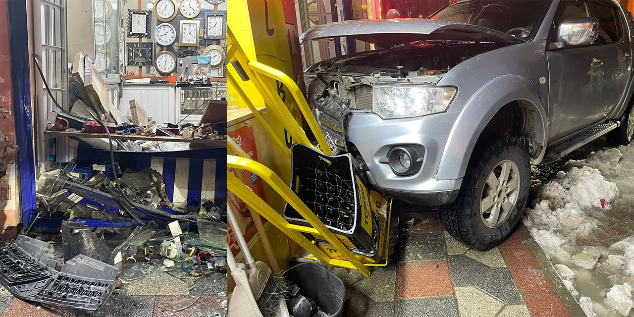 Artvin'de trafik kazasında 2 kişi yaralandı