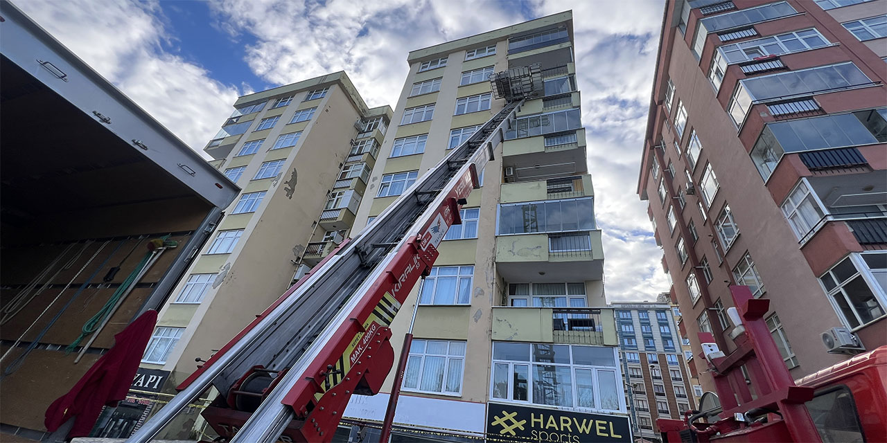 Rize'de tahliye edilen apartman için yıkım kararı çıktı