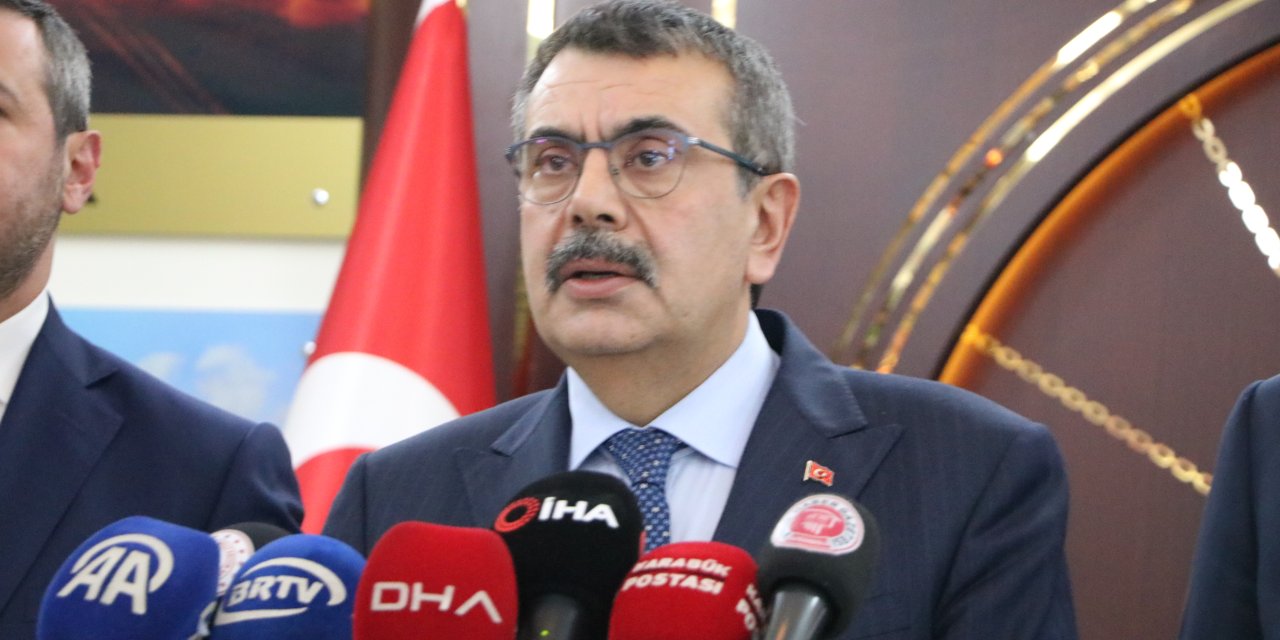 Bakan Tekin: Fiziki altyapılarımızda takdire şayan bir durumdayız