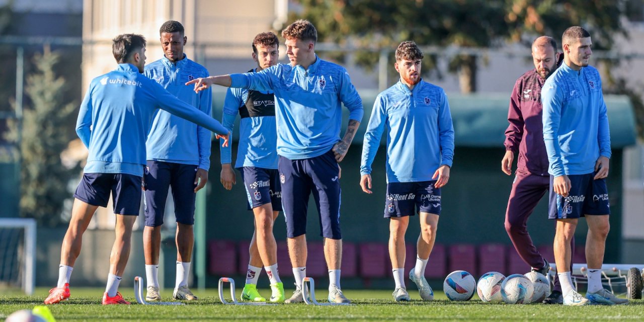 Trabzonspor taktik çalıştı