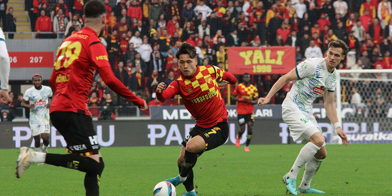 Çaykur Rizespor, Göztepe'den fark yedi!